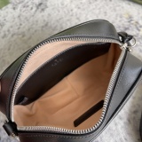 Gucci Classic Logo Checkered Chain Crossbody Bag Camera Bag Size: 18x12x3CM