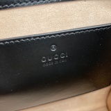 Gucci Marmont Logo Sewing Leather Tote Bag Handbag Crossbody Bag Size: 16x19x7CM