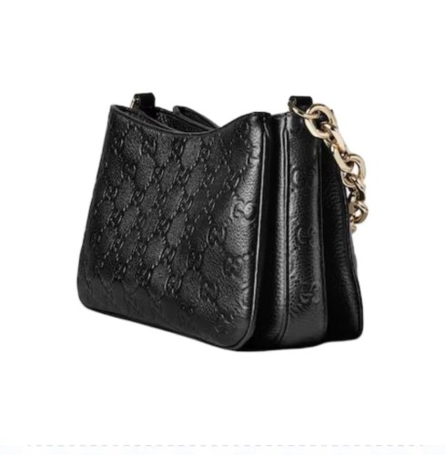 Gucci Classic Embossed Logo Chain Underarm Bag Handbag Size: 29x17x10CM