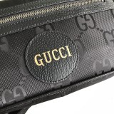 Gucci Eco Series Logo Printed Nylon Chest Bag Waist Bag Size: 24x14x5.5CM