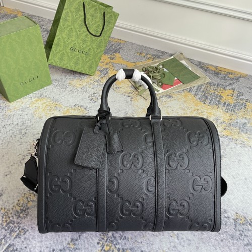 Gucci Classic Embossed Logo Handbag Travel Bag Size: 45x29x25CM