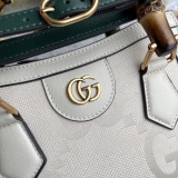 Gucci Classic GG Bamboo Handle Shoulder Bag Tote Bag Size: 20x16x10CM
