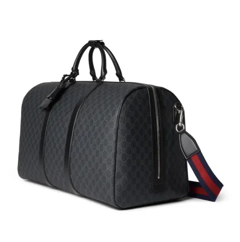 Gucci Classic Striped Canvas Bag Travel Bag Size: 52x33x28CM