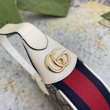 Gucci Retro Classic Logo Ribbon Underarm Bag Handbill Shoulder Bag Size: 20x15x5CM