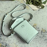 Gucci Classic Embossed GG Flip Mini Bucket Bag Handbag Size: 12.5x15.5x3CM