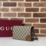 Gucci New Couple Classic Logo Flip Shoulder Bag Size: 20x12.5x5CM