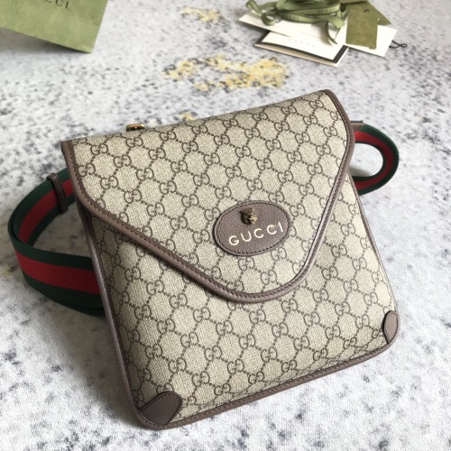 Gucci Retro Tiger Head Logo Printed Postman Bag Crossbody Bag Size: 16x25x3CM