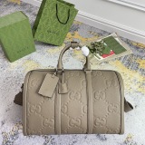 Gucci Classic Embossed Logo Handbag Travel Bag Size: 45x29x25CM