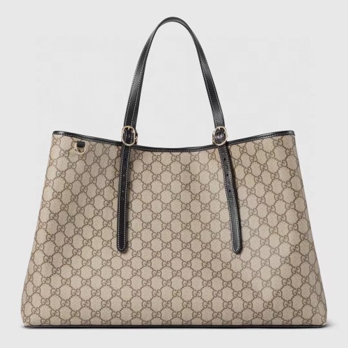 Gucci Classic GG Printed Tote Bag Shopping Bag Shoulder Bag Size: 45.5x30x16CM