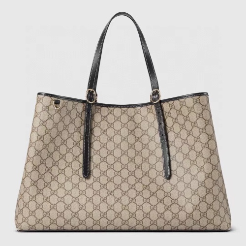 Gucci Classic GG Printed Tote Bag Shopping Bag Shoulder Bag Size: 45.5x30x16CM