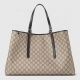 Gucci Classic GG Printed Tote Bag Shopping Bag Shoulder Bag Size: 45.5x30x16CM