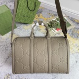 Gucci Classic Embossed Logo Handbag Travel Bag Size: 45x29x25CM