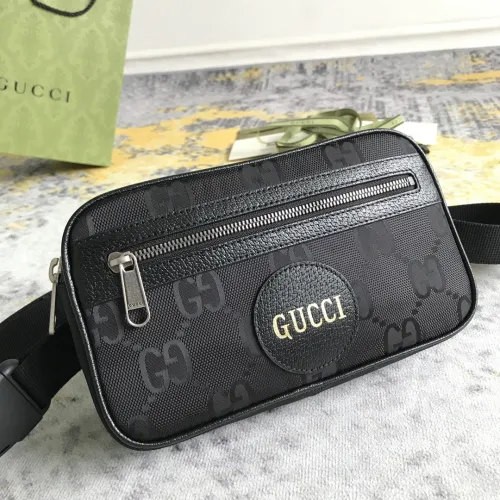 Gucci Eco Series Logo Printed Nylon Chest Bag Waist Bag Size: 24x14x5.5CM