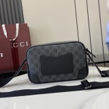 Gucci Classic GG Emblem Shoulder Cross Bag Size: 22x14x6CM
