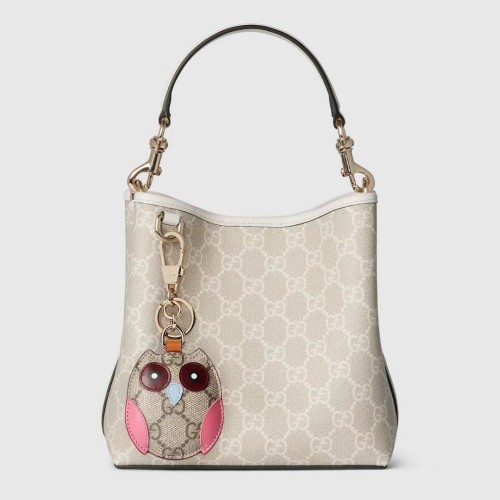 Gucci Classic GG Printed Bucket Bag Shoulder Handbag Size: 19x18x11CM