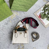 Gucci Classic GG Bamboo Handle Shoulder Bag Tote Bag Size: 20x16x10CM