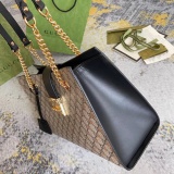 Gucci Padlock Honey Printed Chain Tote Bag Shopping Bag Size: 35x23x14CM