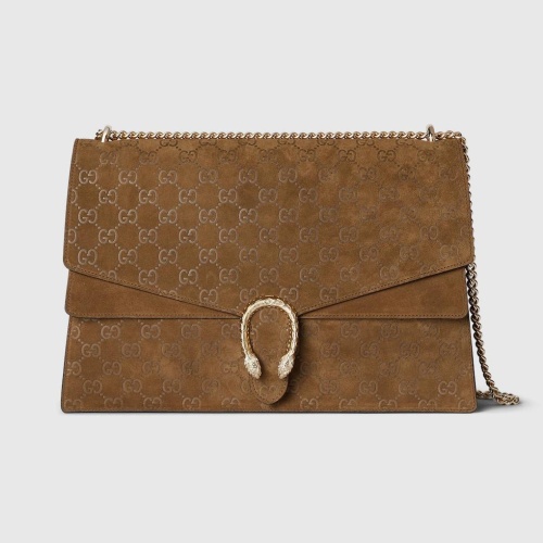 Gucci New Tiger Head Buckle Lacquer Flip Shoulder Bag Size: 42x28x12CM