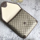 Gucci Retro Tiger Head Logo Printed Postman Bag Crossbody Bag Size: 16x25x3CM