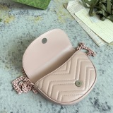 Gucci Marmont Retro GG Sewing Saddle Bag Chain Bag Size: 20x14.5x4CM