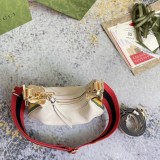 Gucci Attache Detachable Ribbon Dumpling Bun Diagonal Shoulder Bun Size: 23x22x5CM