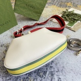 Gucci Attache Detachable Ribbon Dumpling Bun Diagonal Shoulder Bun Size: 35x32x6CM