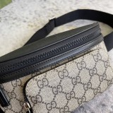 Gucci Classic Versatile Logo Canvas Cross Chest Bag Waist Bag Size: 23x11.4x7.6CM