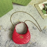 Gucci Marmont Retro Logo Embroidered Shoulder Bag Chain Bag Size: 21.5x11x8CM