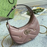 Gucci Marmont Retro GG Embroidered Underarm Bag Handbill Shoulder Bag Size: 21x16x5CM