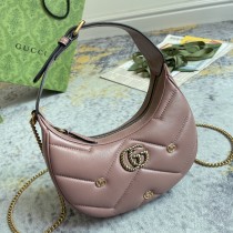 Gucci Marmont Retro GG Embroidered Underarm Bag Handbill Shoulder Bag Size: 21x16x5CM