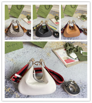 Gucci Attache Detachable Ribbon Dumpling Bun Diagonal Shoulder Bun Size: 23x22x5CM