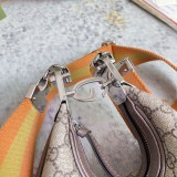Gucci Attache Detachable Ribbon Dumpling Bun Diagonal Shoulder Bun Size: 23x22x5CM