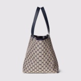 Gucci Classic Logo Printed Tote Bag Shopping Bag Tote Bag Size: 30x28x26CM