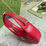 Gucci Marmont Retro Logo Embroidered Shoulder Bag Chain Bag Size: 21.5x11x8CM