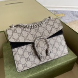 Gucci Diamond Buckle Double Tiger Head Wine God Bag Chain Strap Bag Crossbody Bag Size: 20x15.5x5CM