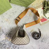Gucci Attache Detachable Ribbon Dumpling Bun Diagonal Shoulder Bun Size: 23x22x5CM