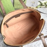 Gucci Classic Logo Striped Ribbon Shell Bag Single Shoulder Crossbody Bag Size: 34x27.5x15CM
