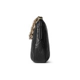 Gucci Classic Embossed Logo Handheld Shoulder Bag Chain Bag Size: 25.5x20x5CM