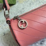 Gucci Blondie Interlocking Double G Pen Holder Bag Handheld Shoulder Bag Size: 18.5x10x10x10CM