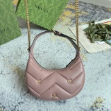 Gucci Marmont Retro GG Embroidered Underarm Bag Handbill Shoulder Bag Size: 21x16x5CM