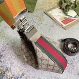 Gucci Attache Detachable Ribbon Dumpling Bun Diagonal Shoulder Bun Size: 23x22x5CM