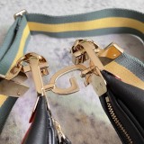 Gucci Attache Detachable Ribbon Dumpling Bun Diagonal Shoulder Bun Size: 23x22x5CM