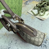 Gucci Classic Double G Ribbon Shoulder Cross Bag Handbag Size: 20x20.5x7.5CM