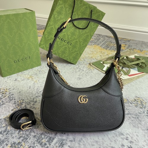 Gucci Attache Double G Crescent Underarm Bag Handbill Shoulder Bag Size: 25x19x7CM