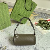 Gucci Blondie Interlocking Double G Pen Holder Bag Handheld Shoulder Bag Size: 18.5x10x10x10CM