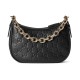 Gucci Classic Embossed Logo Handheld Shoulder Bag Chain Bag Size: 25.5x20x5CM