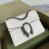 Gucci Diamond Buckle Double Tiger Head Wine God Bag Chain Strap Bag Crossbody Bag Size: 20x15.5x5CM