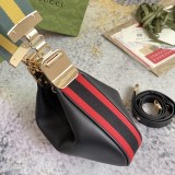 Gucci Attache Detachable Ribbon Dumpling Bun Diagonal Shoulder Bun Size: 23x22x5CM