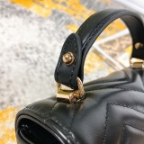 Gucci Marmont Gold Label Logo Sewing Chain Bag Postman Bag Handbag Size: 17x13x6CM