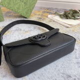 Gucci New Classic Double G Flip Cover Handbag Single Shoulder Crossbody Bag Size: 27x14x5CM